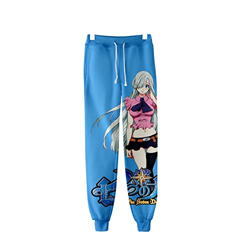 INDIRAN The Seven Deadly Sins Sweatpants 3D Printed Joggers Long ...
