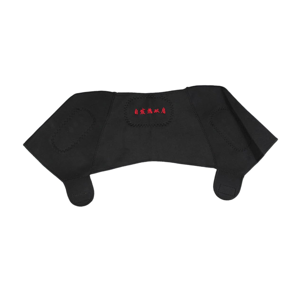 Self-heating Shoulder Support Belt Black Breathable Sbr Material Adjustable Relief Strap for Rotator Cuff Injury Stabilizing and Protecting Shoulders with Soothing Warmth