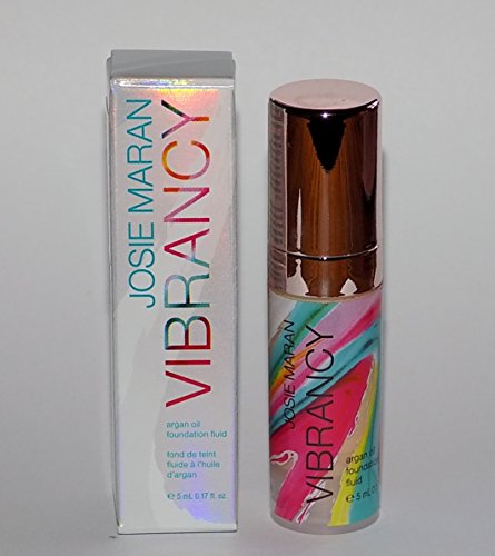 Josie Maran Vibrancy Argan Oil Foundation Fluid (Travel (.17 fl. oz/5 mL), Euphoric (RG20))