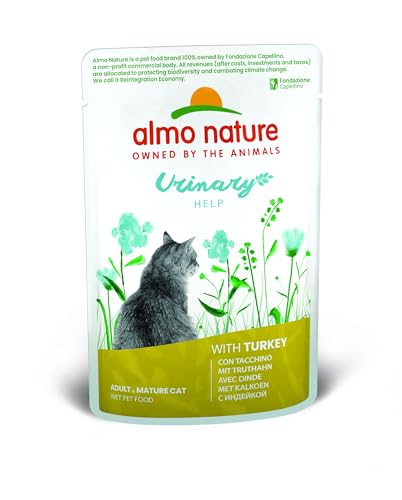 Produktbild von Almo Nature Holistic Urinary Help Nassfutter mit Truthahn - 30 x 70 g