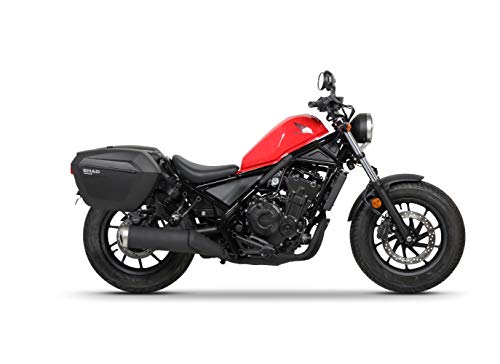 SHAD 3P SYS HON CMX 500 Rebel 17-18 fixation noire pour voyage moto custom