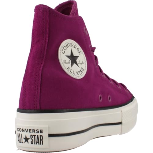 Converse CTAS High Women's Shoes, Quantum Violet/Egret/Black, Size 63