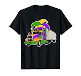 Photo Gallery cappello da giullare colorato a forma di camion per mardi gras, squadra che sfila maglietta Photo Gallery cappello da giullare colorato a forma di camion per mardi gras, squadra che sfila maglietta
