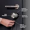 Nuki Smart Lock Pro avec Bluetooth, WiFi & Matter, Intégration maison connectée facile, Serrure électronique pour verrouillage distant, facile à installer en rétrofit sans changer de cylindre