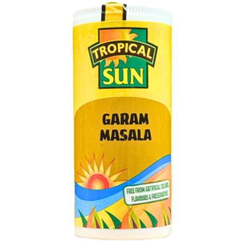 Tropical Sun Garam Masala Traditional Indian Spice Blend for Curries Rice & Marinades Adds Warmth & Depth to Dishes 80g Jar