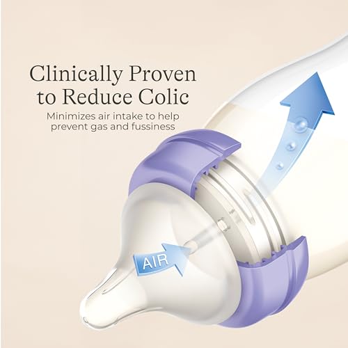 image for Lansinoh Anti-Colic Baby Bottles for Breastfeeding Babies, 5 Ounces, 3