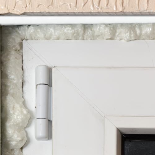 10 Meter Fugen Dichtschnur, Ø 4mm Dichtung Schaum Rundschnur, Silikon Runde Dichtschnur für Fugen, Weiß Schaumstoffstreifen, Fugenfüllprofil für die Nahtdichtung von Türen und Wänden, Basteln Handwerk