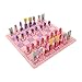 TOYANDONA Wooden Chess Set, 11.8 inch Cartoon Travel Chess Set Pink Chess Board Game Set with Cute Chess Pieces for Kids and Adults