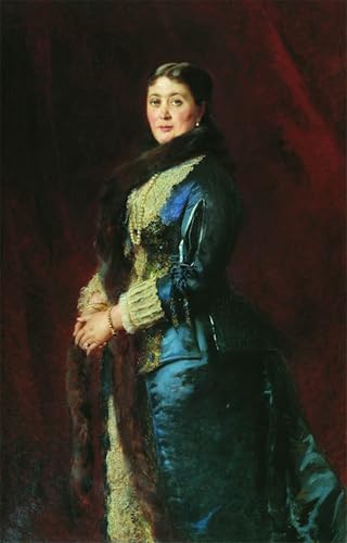 Affiche Toile Comtesse Maria Orlova Davydova par Makovsky 60x90cm
