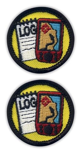 Set of Two - Geocaching Log and GPS Merit - Round 1.5