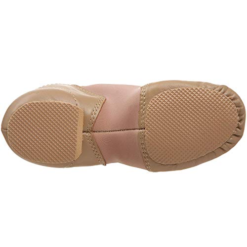 Dance Class GB600 Leather/Spandex Gore (Toddler/Little Kid/Big Kid),Caramel,4 M US Big Kid