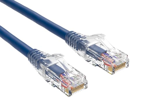 Cable líder Cat 6 UTP 10 ft con conectores RJ-45 miniatura 1