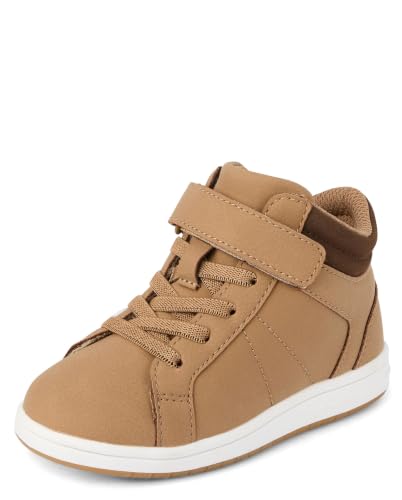 Image of The Children's Place Boys Boys Casual Lace Up Hi Top Sneakers