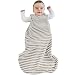 Baby Sleeping Bag, 4 Season Basic Merino Wool Wearable Blanket, 6-18m, Earth