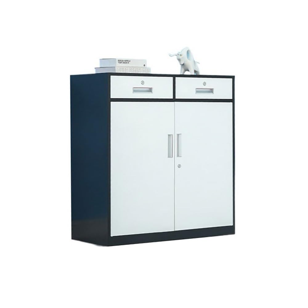 Aioneer Multicolor File Cabinet 1Mm Thickness Iron Cabinet Home Balcony Tool Storage Cabinet Office File Cabinet File Data Storage Cabinet Filing Cabinet-Multi-Colored