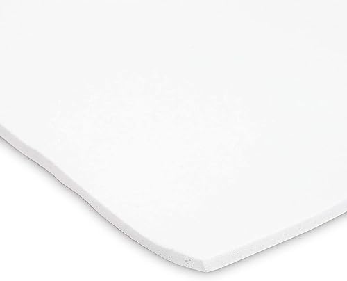 Miniatura 7 de Bright Creations Rollo de espuma EVA blanca de 0.197 in - 14 x 39" - 220.5 lbsm3 para manualidades y proyectos de bricolaje - Espuma para
