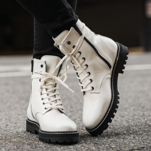 Image of Thursday Boot Company Women's Lace up Leather Combat Boots