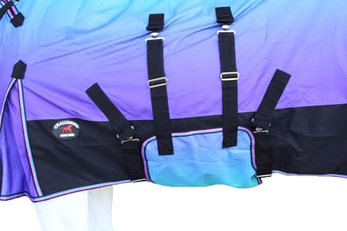 Image of Challenger 1200D Turnout Waterproof Rain Horse Sheet Light Winter Blanket 394B