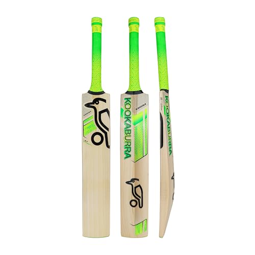 Kookaburra Kahuna 9.1 Junior Cricket Bat - Size h Harrow Lime