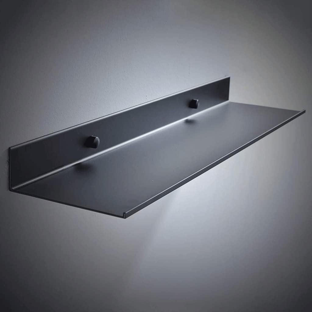 Bathroom Shelves, Wall Mounted Non Drilling Thick Clear Storage & Display Shelvings