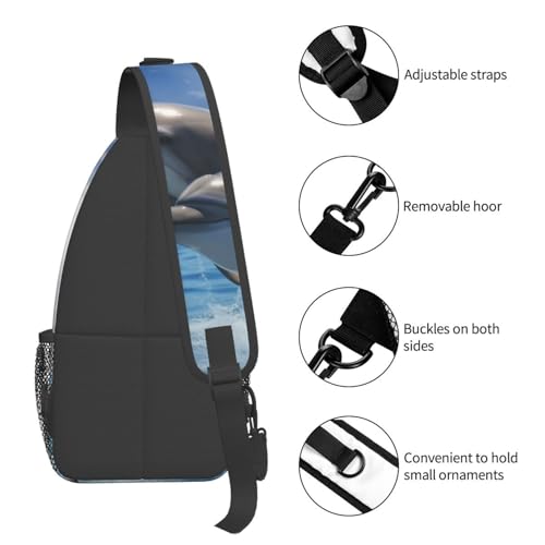 Bolso cruzado masculino y femenino de moda estilo sling miniatura 5
