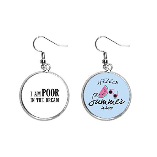 Pendientes de sandía ideales para lucir en la playa y terrazas este verano