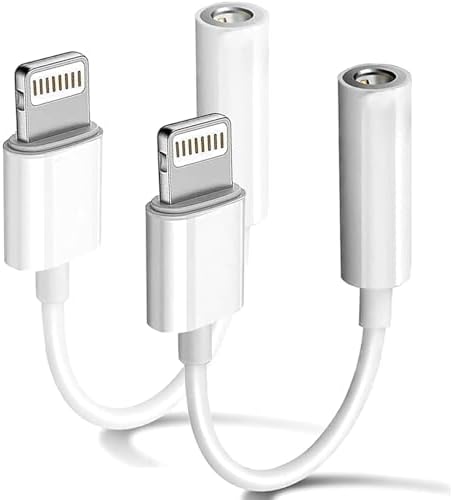 Apple MFi Certified Lightning to 3.5 mm Headphone Jack Adapter for ...
