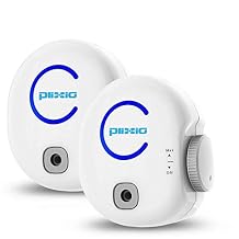Plixio Ionic Air Purifier for Home or Office - Filterless Portable Ionic Air Purifier & Travel Air Ionizer, Plug in 2 Pack