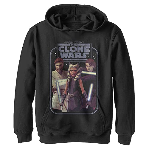 Sweat Star Wars garçon taille M noir qui résiste aux lavages et garde sa douceur