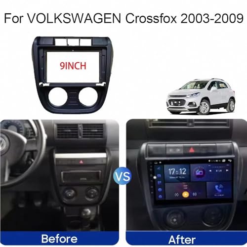 Radio coche 2 DIN inalámbrica para Volkswagen Crossfox: adiós a los cables 2