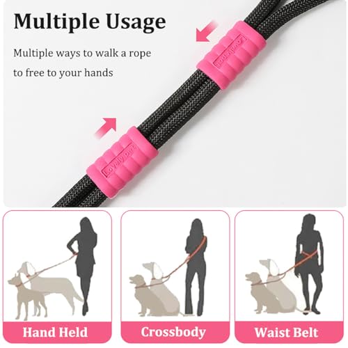 TANXIC Double Dog Leash for Two Dogs Walking No Tangle Hands Free by TANXIC - Image 4