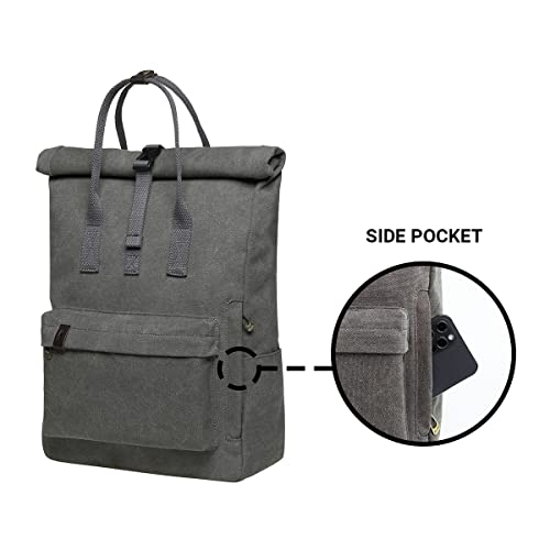 Kaukko Laptop Backpack For Women Men Causal Backpack (47-2-Grey) #TOP6