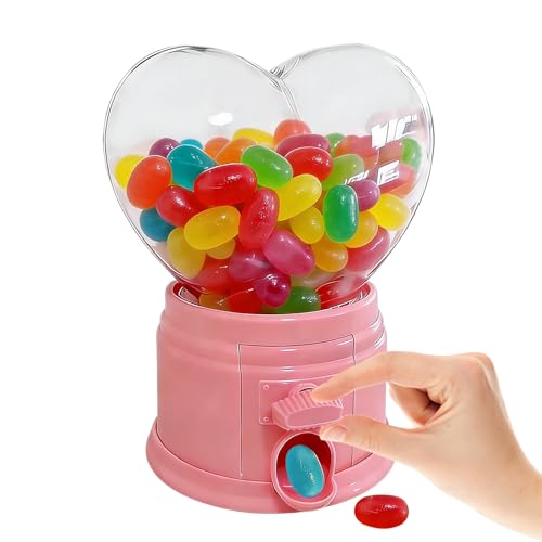 Imagen de Sghtil Dispensador De Caramelos Máquina De Chicles Mini En Forma De Corazón