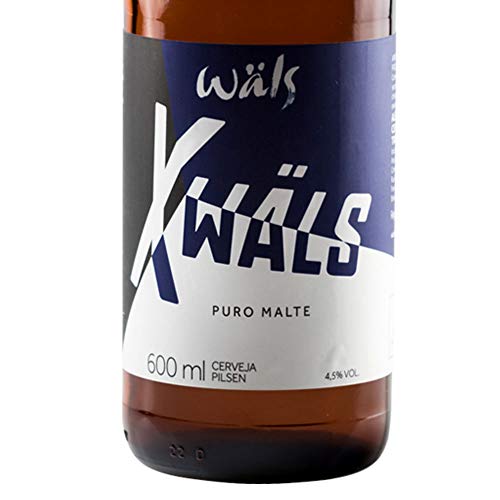 Cerveja X Wäls Puro Malte 600ml Garrafa