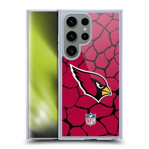 Coque gel compatible MagSafe pour Samsung S24 Ultra protection antichoc NFL Cardinals
