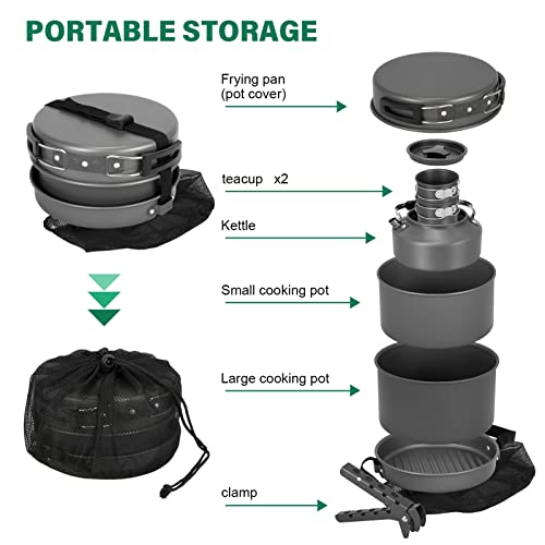 10pcs-Camping-Cookware-Backpacking-GearNon-Stick-Camping-Pots-and-Pans-Set-with-2-CupsPot-LifterKettle-for-HikingBackpacking-and-Outdoor-Picnic