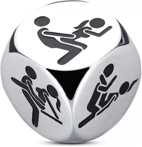Bedroom Games to Enhance Intimacy,Position Dice Game for Adults Gifts for Couples Bridal Shower Gift for Him Her Men Funny Adult Party Gifts Iron Gift for...