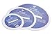 Produktbild Clairefontaine 34174C Leinwand (3 mm, rund 40 cm Durchmesser, ideal für Nasstechniken, praktisch und einfach zu verwenden) weiß