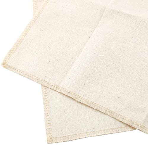 FMHXG Linen Cloth Reusable 14x17 Inches Professional Proofing Cloth for Bread Dough Baking, Thick Baking Bread Cloth for Baguettes, Loaves, Ciabatta - Thumbnail 3