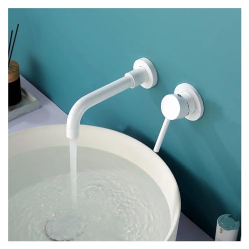 Mitigeur mural de salle de bain LWX finition noir mat premium