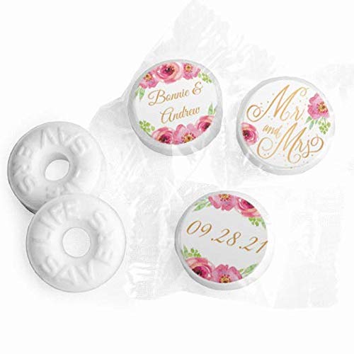 Personalized Mints Wedding Favors LifeSavers Mints DIY