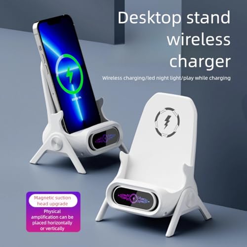 Soporte para teléfono FWJUNHUYC universal de sobremesa con base antideslizante 5