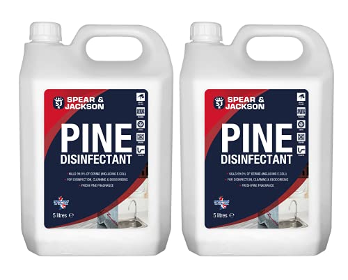 Image of Spear and Jackson - Pine Disinfectant - 2 x 5L Concentrate