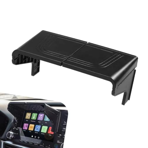 Heyzidu Car GPS Sun Shade, Anti-glare Vehicle Navigator Sunshade Visor, Adjustable Car Visor Display Screen Cover, for 7-12 Inch Car Displays (Black)