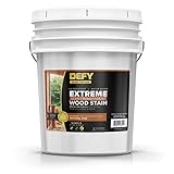 DEFY Extreme 5 Gallon Semi-Transparent Exterior Wood Stain, Natural Pine
