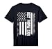 Mens Daddy Vintage American Flag Best Papaw Ever Patriotic Father Performance T-Shirt