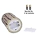 Vinkor Flameless Candles Flickering Candles Decorative Battery Flameless Candle Classic Real Wax Pillar with Dancing LED Flame & 10-Key Remote Control 2/4/6/ 8 Hours Timers (Birch Effect)