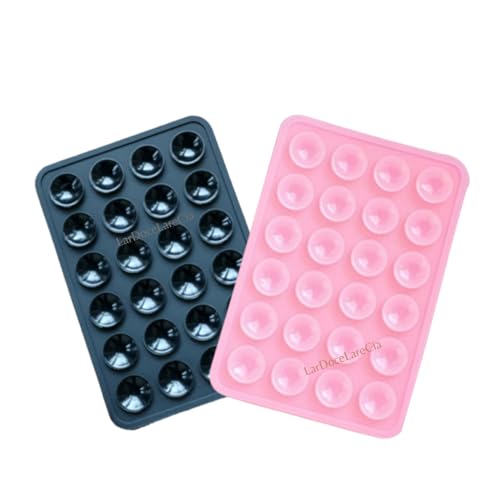 KIT com 2 Suporte Adesivo - Premium de Capa de Celular com Ventosa de Sucção Silicone para Iphone An