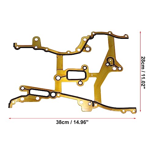 X Autohaux A21122400UX0066 Timing Cover Seal Gaskets 55562793 thumb #2