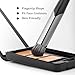DUcare Concealer Brush Under Eye, Angled Small Nose Contour Brush, Mini Thin Slanted Foundation Dark Circles Puffiness, Puffy Face Eyebrow Eyes, Liquid Cream Blending